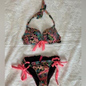 Victoria’s Secret Paisley Bikini Set